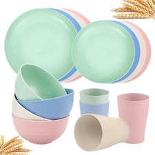 ,Kitchen Plates and Bowls Set Unbreakable Modern Dinnerware Set price