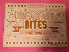 P.Louise Breakfast Bites Hot To Go Face & Eye Palette Set w/ Brush 15pc Breakfast Set price