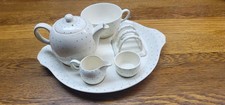Vintage Breakfast Tea Set w/Tray Gray's Pottery 1930's Breakfast Set price
