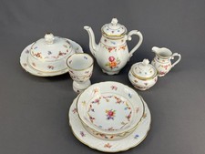 9Pc Shumann-Bavaria  Porcelain FLORAL 331 Partial Breakfast Set for One: EUC Breakfast Set price