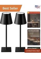 Rechargeable Cordless Table Lamps, 2 Pack with Touch Control & Waterproof Design Table Lamp price