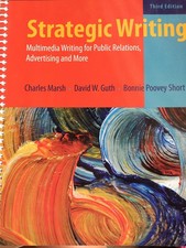 Strategic Writing, Multimedia Writing for Public Relations, Advertising and ... Advertising and Public Relations Books price