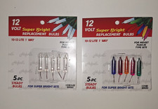 12 VOLT CLEAR  OR  12 VOLT MULTI  REPLACEMENT LIGHT BULBS FOR INDOOR OR OUTDOORS Classic Bulb price