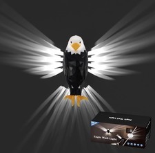 Bald Eagle Wall Light Remote Control Magnetic Wall Mounted Lamp Timer New! Wall Sconces price