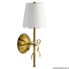 13" Brass Cordless Wall Sconce Scallop Shade Remote Bedroom Living Room Wall Sconces price