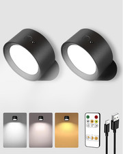 LED Wall Mounted Lights, Rechargeable Wall Sconces Lamp, 3 Color Temps & Remote Wall Sconces price