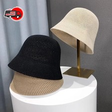 New Summer Cap Hot Women's Fashion Fisherman Hat Hand-woven Bucket Straw Beach Women's Hat price