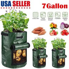 3-Pack Potato Grow Bags Garden Waterproof Reusable Vegetable Plant Pots Fruits Pots price
