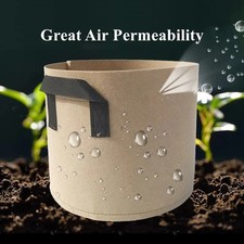 5 Pack Plant Grow Bags Fabric Pots Nonwoven Nursery Planter with Handles Garden Pots price