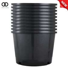 Heavy Duty 5 Gallon Planters Plastic Nursery Pots Flower Plant Pots 10 Pack Pots price