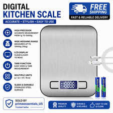 Digital Kitchen Food Scale 22lb 10kg LCD Weight Scale Grams oz Cooking Baking Kitchen Scales price