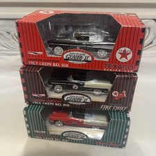 LOT 3 Texaco Gearbox Pedal Cars '55 '57 Chevy Bel Air Chain Driven Hidden Bank Pedal Cars price