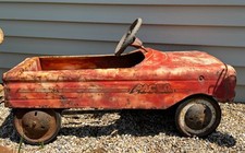 Vintage AMF PACER Pedal Car RED- original paint. Pedal Cars price