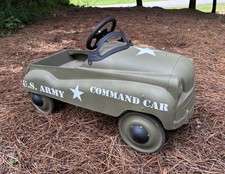 MURRAY STEEL PEDAL CAR - U.S. ARMY COMMAND CAR Pedal Cars price