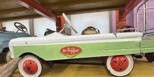 Vintage Dr Pepper Metal Child Pedal Car Lime Green Pedal Cars price
