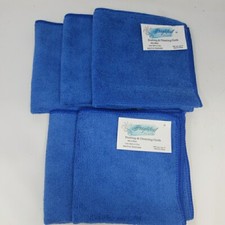 5 Microfiber Cleaning Cloths 12"x12'' Wash Towel Drying Rag Car Detailing 300GSM Car Cleaning Cloths price