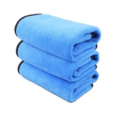 Microfiber Cleaning Cloth Towel Rag Car Polishing Detailing No-Scratch Set of 3 Car Cleaning Cloths price