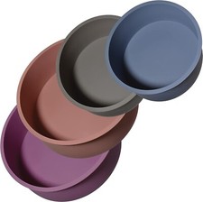 Round Silicone Cake Pans, Set of 4, Non-Stick Mold for Baking(6" x2pcs, 8" x2pc) Cake Pans price