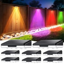 LED Solar Power Fence Lights Deck Door Wall Stair Step Outdoor Garden Decor Lamp Outdoor Lighting price