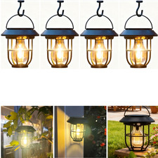 Protable LED Solar Motion Sensor Light Outdoor Garden Solar Lantern Hanging Lamp Outdoor Lighting price