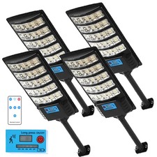 Commercial 1000000LM LED Outdoor Dusk to Dawn Solar Street Light Road Area Lamp Outdoor Lighting price