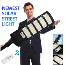 GMOX 100000LM Solar Street Lights Outdoor Dusk to Dawn Waterproof Motion Sensor Outdoor Lighting price