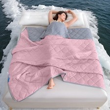 Cooling Quilt Blanket for Hot Sleepers Soft Lightweight Summer Cold Comforter Blanket price