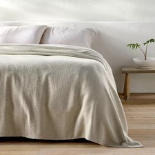Casaluna Cotton Slub Blanket Lightweight Bedroom Blanket price
