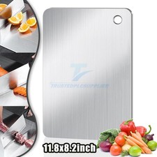 Titanium Cutting Boards for Kitchen, 100% Pure Titanium Double-sided food-grade Cutting Boards price
