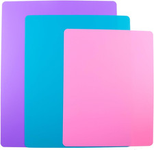 3 Pieces Flexible Cutting Board mats, Plastic Cutting Boards for Kitchen Cooking Cutting Boards price