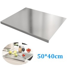 304 Stainless Steel Chopping Board Large with Lid Non Slip for Kitchen Counter Cutting Boards price