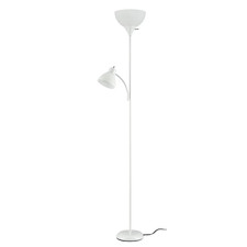Mainstays 72" White Combo Floor Lamp with Reading Lamp, Modern Design Floor Lamp price