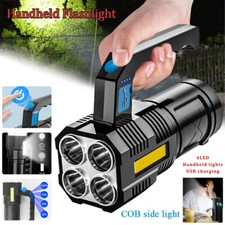 Portable LED Rechargeable Searchlight Super Bright Handheld Spotlight Flashlight Spotlight price