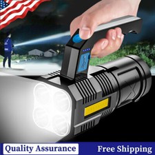 Super Bright LED Flashlight Searchlight Portable Rechargeable Handheld Spotlight Spotlight price