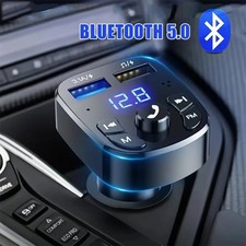 Bluetooth 5.0 Car Wireless FM Transmitter Adapter 2USB PD Charger AUX Hands-Free Car Transmitters price