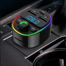 Car phone charger BT FM Transmitter Player handsfree support U disk TF card Car Transmitters price