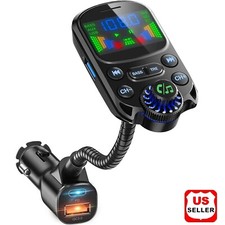 Car Bluetooth FM Transmitter Radio MP3 Wireless Adapter Hands-Free 3Port Charger Car Transmitters price