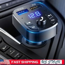 Bluetooth 5.0 Car Wireless FM Transmitter Adapter 2USB PD Charger AUX Hands-Free Car Transmitters price