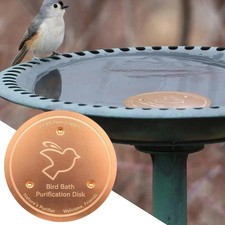 Bird Bath Copper Disk 06mm Pure Copper Water Cleaner For Outdoor Birdbaths Bowl Watering Trough price