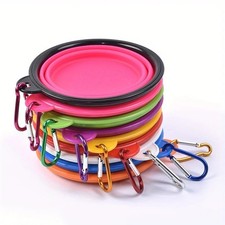 Portable Travel Collapsible Foldable Pet Dog Bowl for Food Water Bowls Dish Watering Trough price