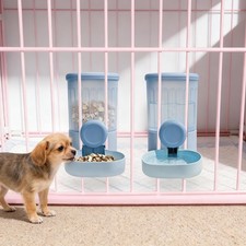 Hanging Cage Automatic Pet Food Bowl & Water Dispenser Set for Small Pets Watering Trough price