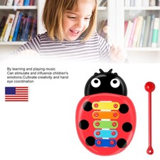 Baby Music Toy Colorful Ladybird Baby Kid 8-Note Xylophone Musical Instruments Toy Musical Instruments price
