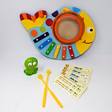 Toy Musical Instruments Drum Xylophone Maraca Tub Tunes Music Island ALEX Toy Musical Instruments price