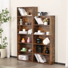 6 Tier Shelf Bookcase 63 Inch Open Bookshelf NEW Bookcase price