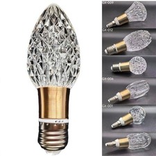 E26 LED Light White Bulb 5W Crystal Equivalent Energy Saving Bulbs Decorative Energy-Saving Bulb price