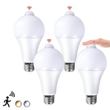 4x Auto Dusk Dawn PIR Infrared Sensor LED Light Bulb E27 12W Energy Saving Lamp Energy-Saving Bulb price