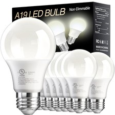 12Pack Regal LED A19, E26 Light Bulbs Daylight 9W (60W Equivalent) 800 Lumens Energy-Saving Bulb price