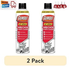 Gumout Carb And Choke Carburetor Cleaner 14 Oz. Engine Parts Spray Pack of 2 Engine Cleaner price