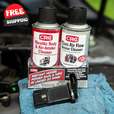 CRC Mass Air Flow & Throttle Body Single-Use Cleaner Twin Pack Kit Engine Cleaner price
