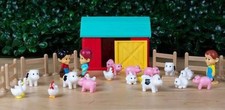 Magic Time Teeny Tiny Mini Farm 32pcs Farm House, Farmers, Animals & Fencing Toy Houses price